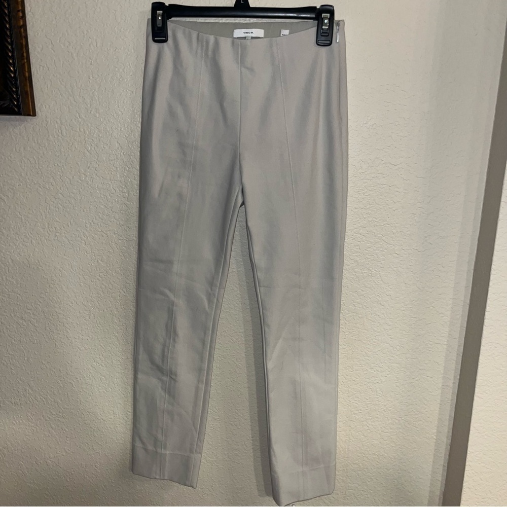 Vince Stitch Front Seam Ponte Legging Size Small